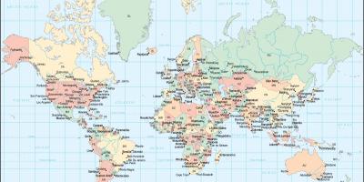 Zemlja Gana na karti svijeta