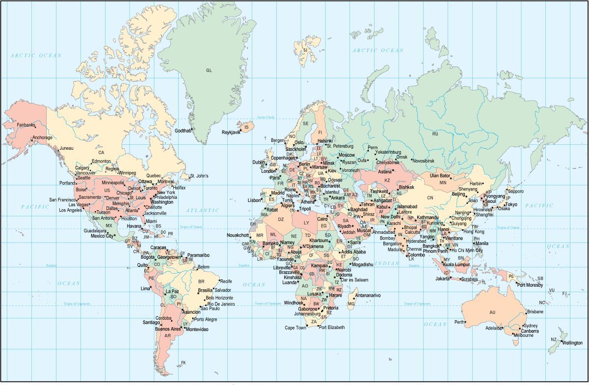 zemlja Gana na karti svijeta